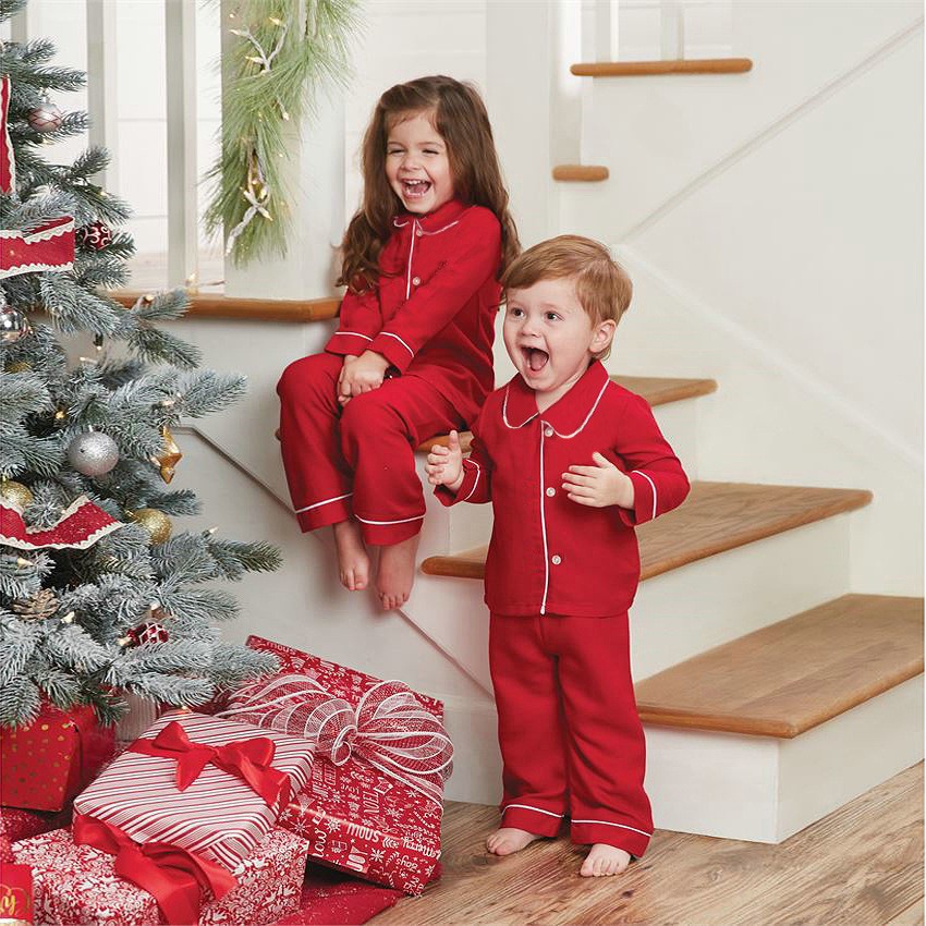 Baby Gown Nightwear - Children Christmas pjs Pajamas Sleepwear Toddler