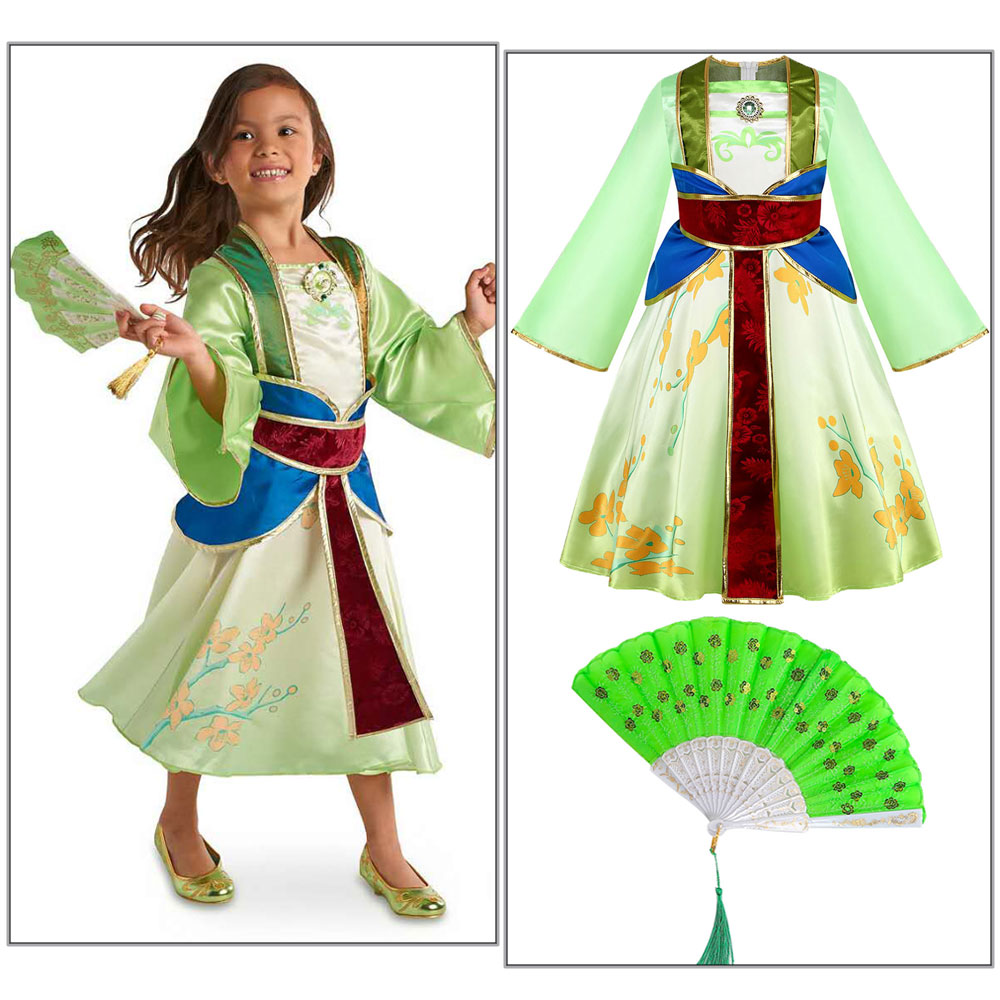 Baby Xmas Clothing - Carnival Cosplay Halloween Baby Girls Mulan