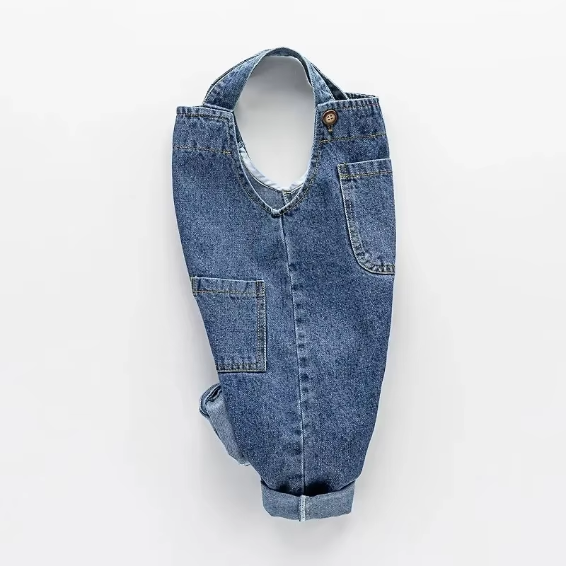Baby Overall Denim - Spring and Autumn New Children's Casual