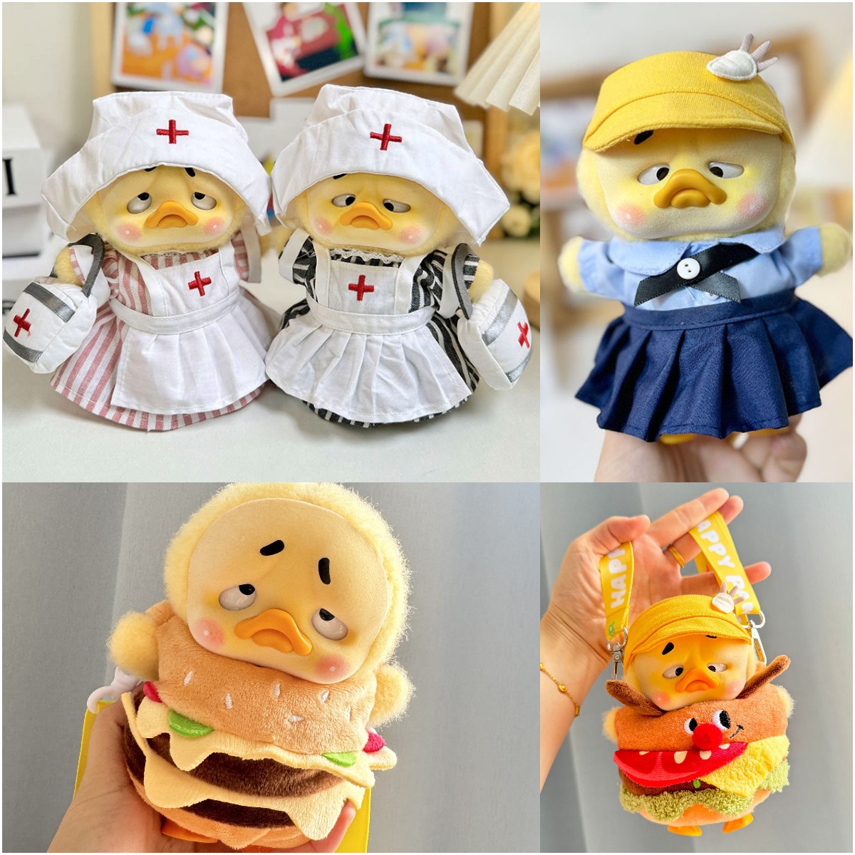 Baby Clothing Yellow - Annoying Duck Nurse Suits Skirt Duck