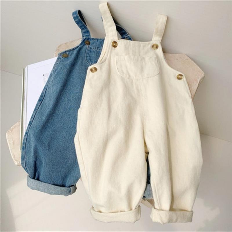 Baby Overall Denim - Baby Boy Solid Denim Overalls Child