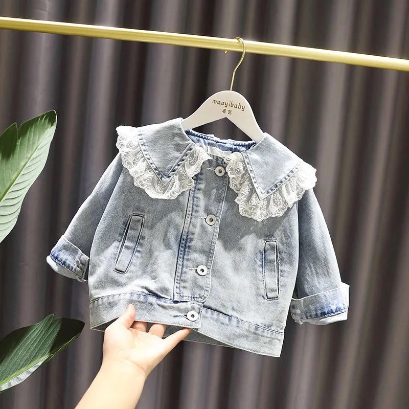 Baby Clothing Designer - 1-10 Years Baby Girls Denim Jacket
