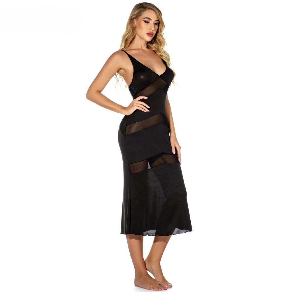 Baby Gown Nightwear - Erotic Sexy Lingerie Lady Chiffon Three