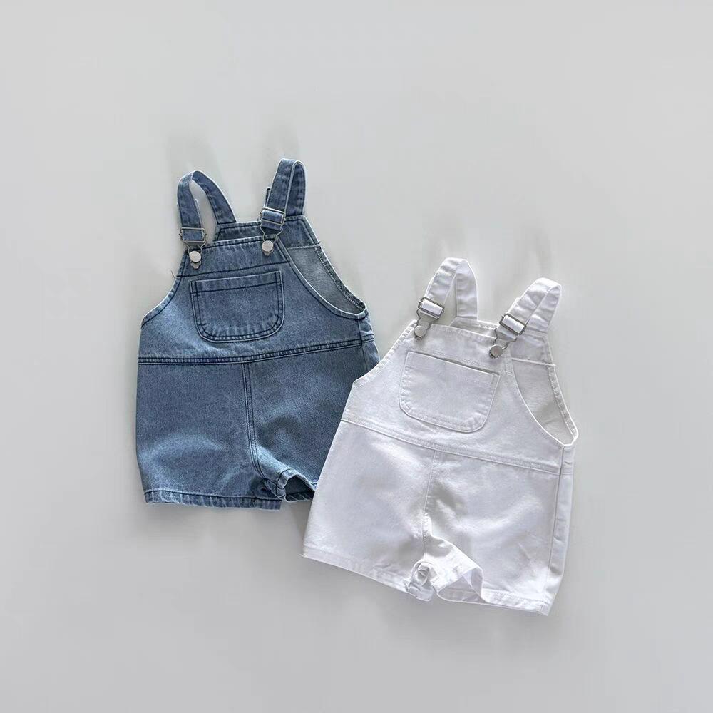 2025 Summer New Children Denim - Baby Overall Denim ulasan dan harga