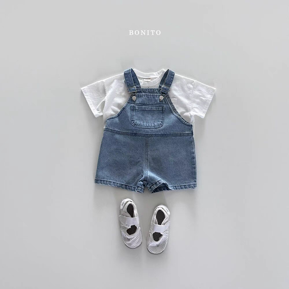 2025 Summer New Children Denim - Baby Overall Denim ulasan dan harga