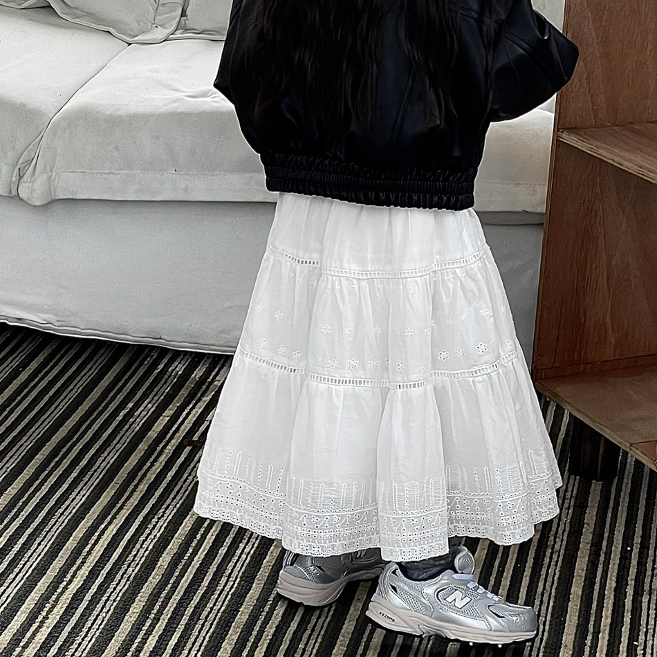 Skirt Princess Girls French Re - Baby Clothing Embroidery ulasan dan harga