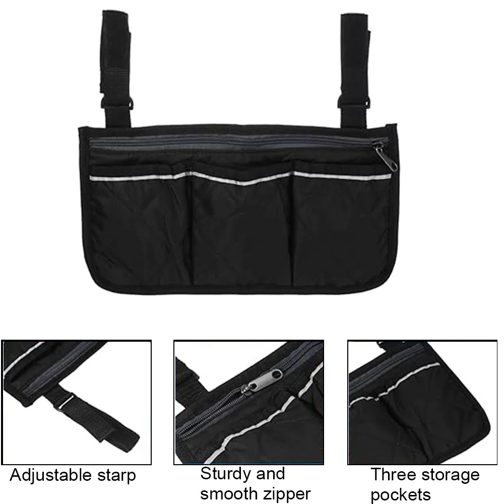 Wheelchair Side Armrest Bag Wi - Baby Clothing Types ulasan dan harga