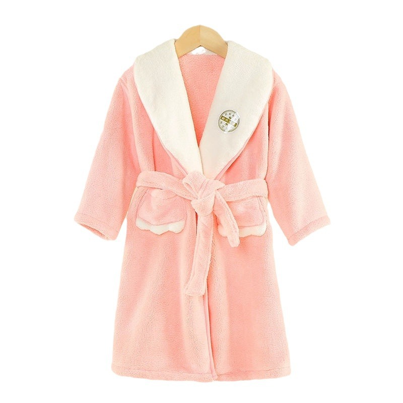 Children's Cartoon Robe Winter - Baby Gown Nightwear ulasan dan harga