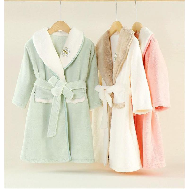 Children's Cartoon Robe Winter - Baby Gown Nightwear ulasan dan harga