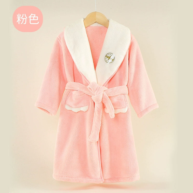 Children's Cartoon Robe Winter - Baby Gown Nightwear ulasan dan harga