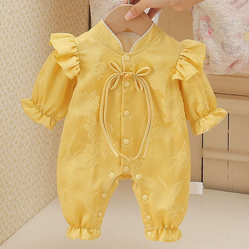 Spring Autumn Toddler Girl Clo - Baby Clothing Yellow ulasan dan harga