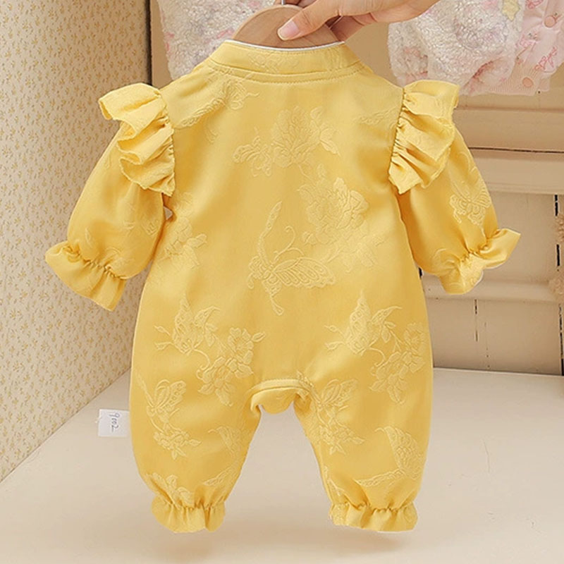 Spring Autumn Toddler Girl Clo - Baby Clothing Yellow ulasan dan harga