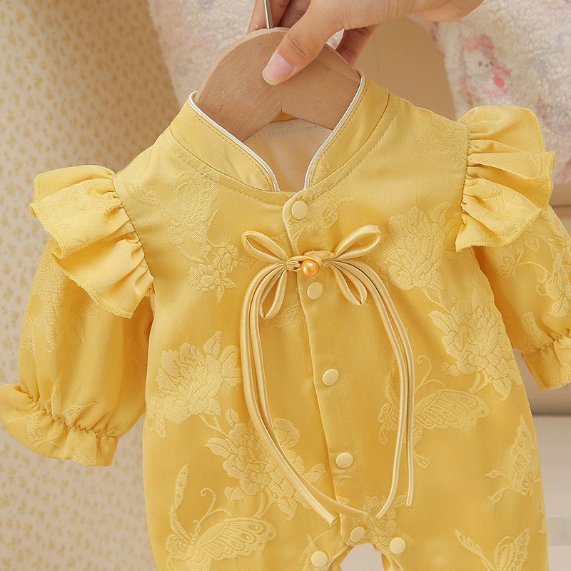 Spring Autumn Toddler Girl Clo - Baby Clothing Yellow ulasan dan harga
