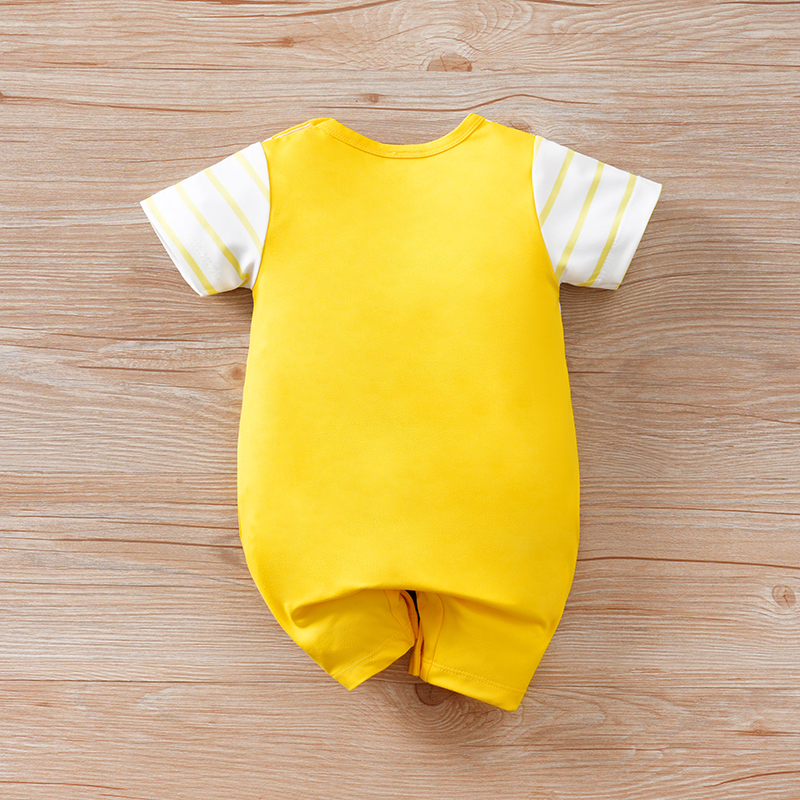 Cute Animal Print with Yellow  - Baby Clothing Yellow ulasan dan harga