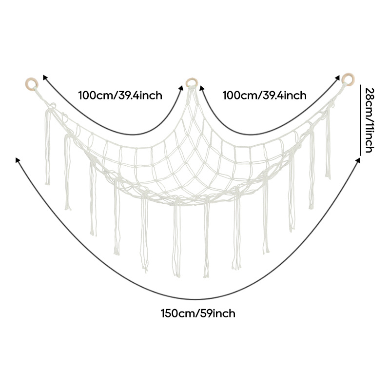 1Pc Toy Hammocks Wall Corner H - Baby Clothing Types ulasan dan harga
