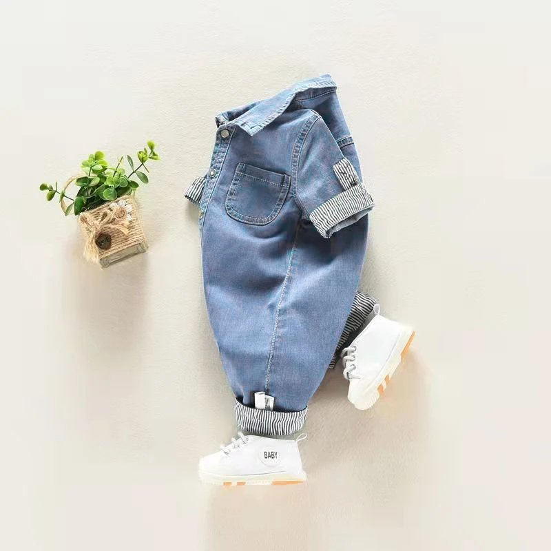 DIIMUU Baby Children Boys Clot - Baby Overall Denim ulasan dan harga