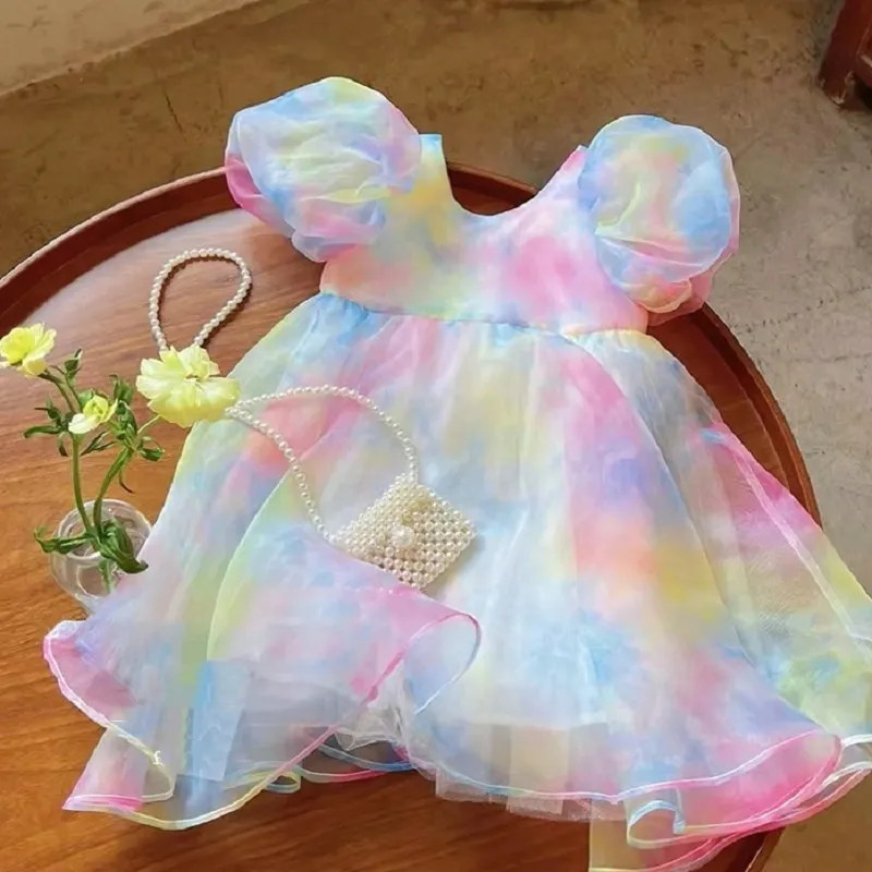 Summer Girls Dress Children'S  - Baby Clothing Yellow ulasan dan harga