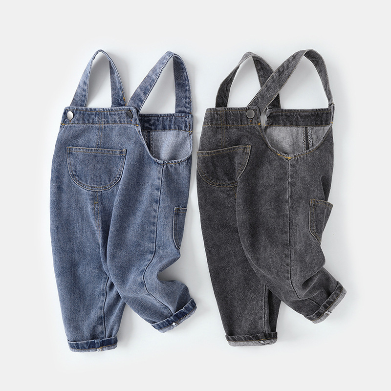 Baby's Denim Jumpsuit Infant B - Baby Overall Denim ulasan dan harga