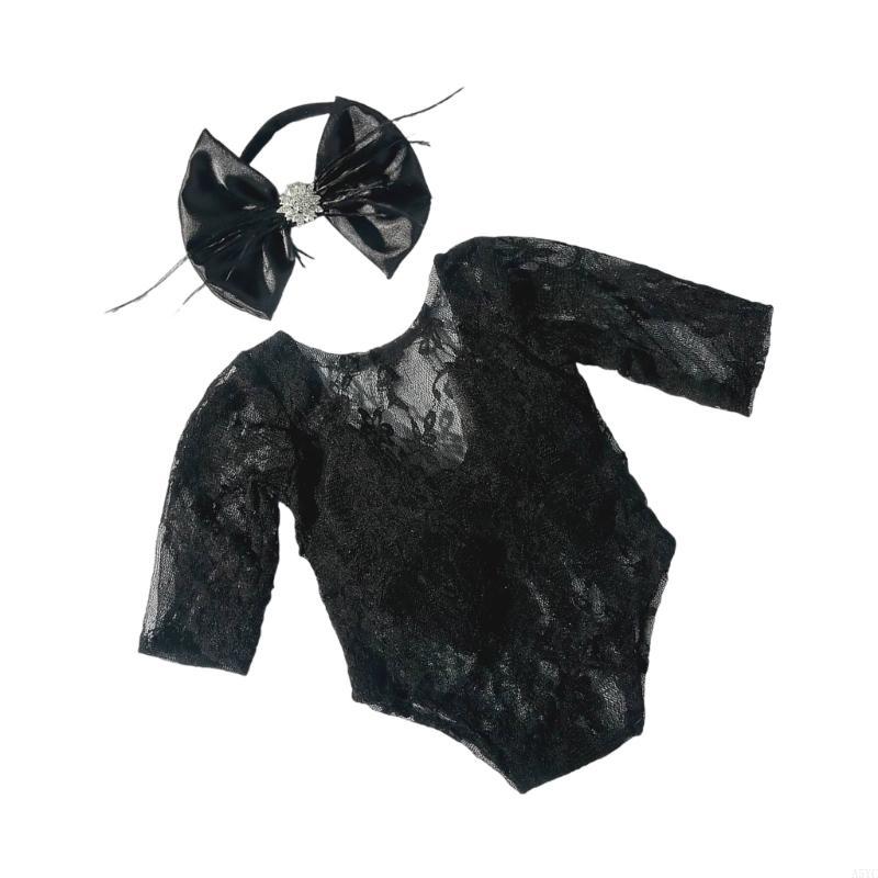 A5YC Beautiful Lace Romper & H - Baby Clothing Unique ulasan dan harga