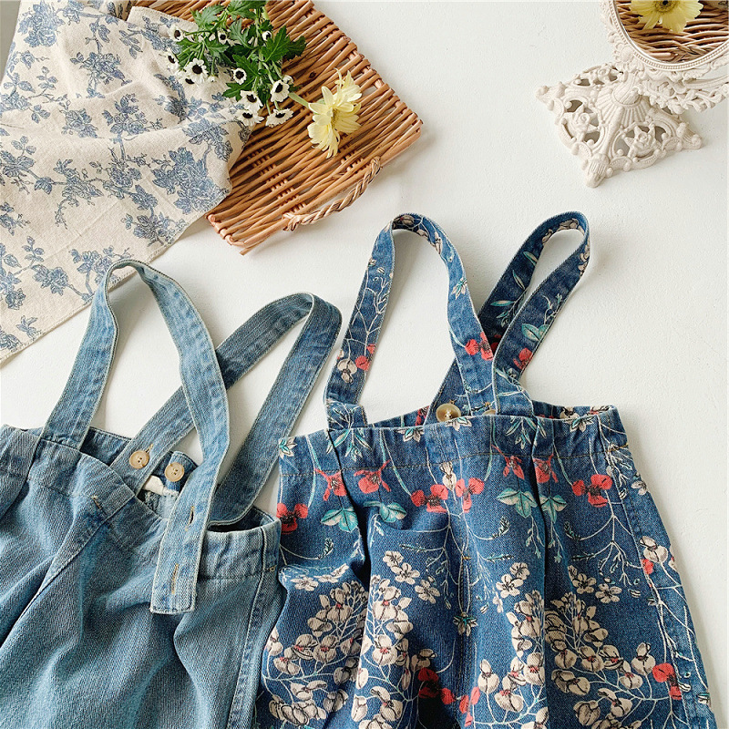 2025 Summer Boys And Girls Den - Baby Overall Denim ulasan dan harga