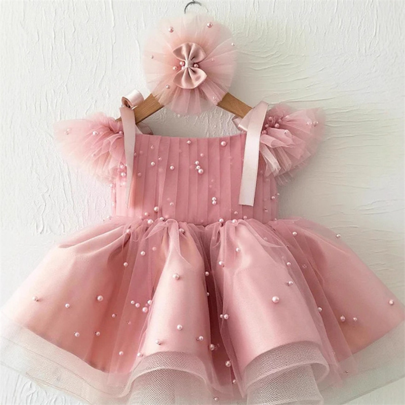 Kids Baby Princess Tulle Pearl - Baby Xmas Clothing ulasan dan harga