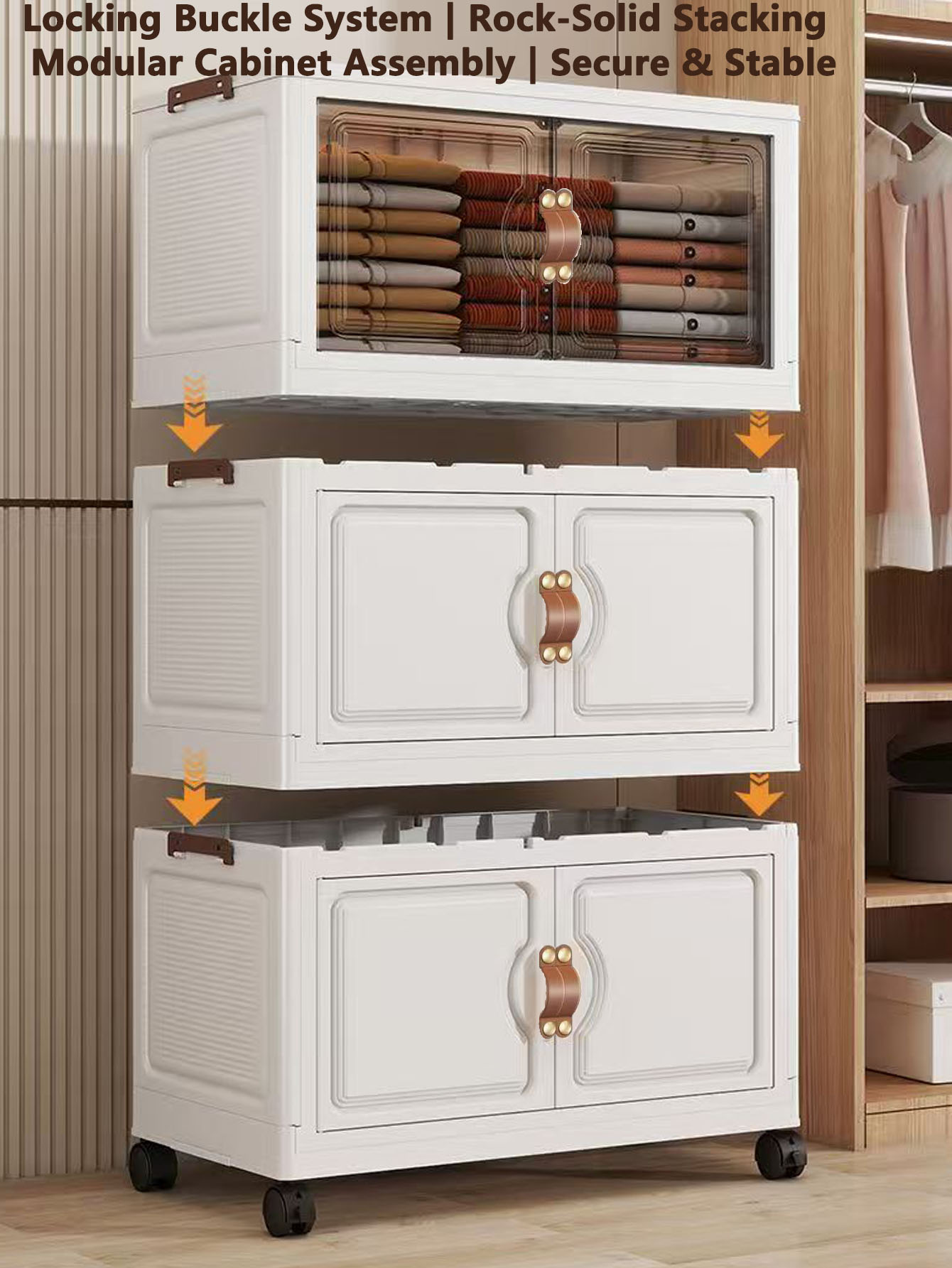 Foldable No-Installation Stora - Baby Clothing Wardrobe ulasan dan harga
