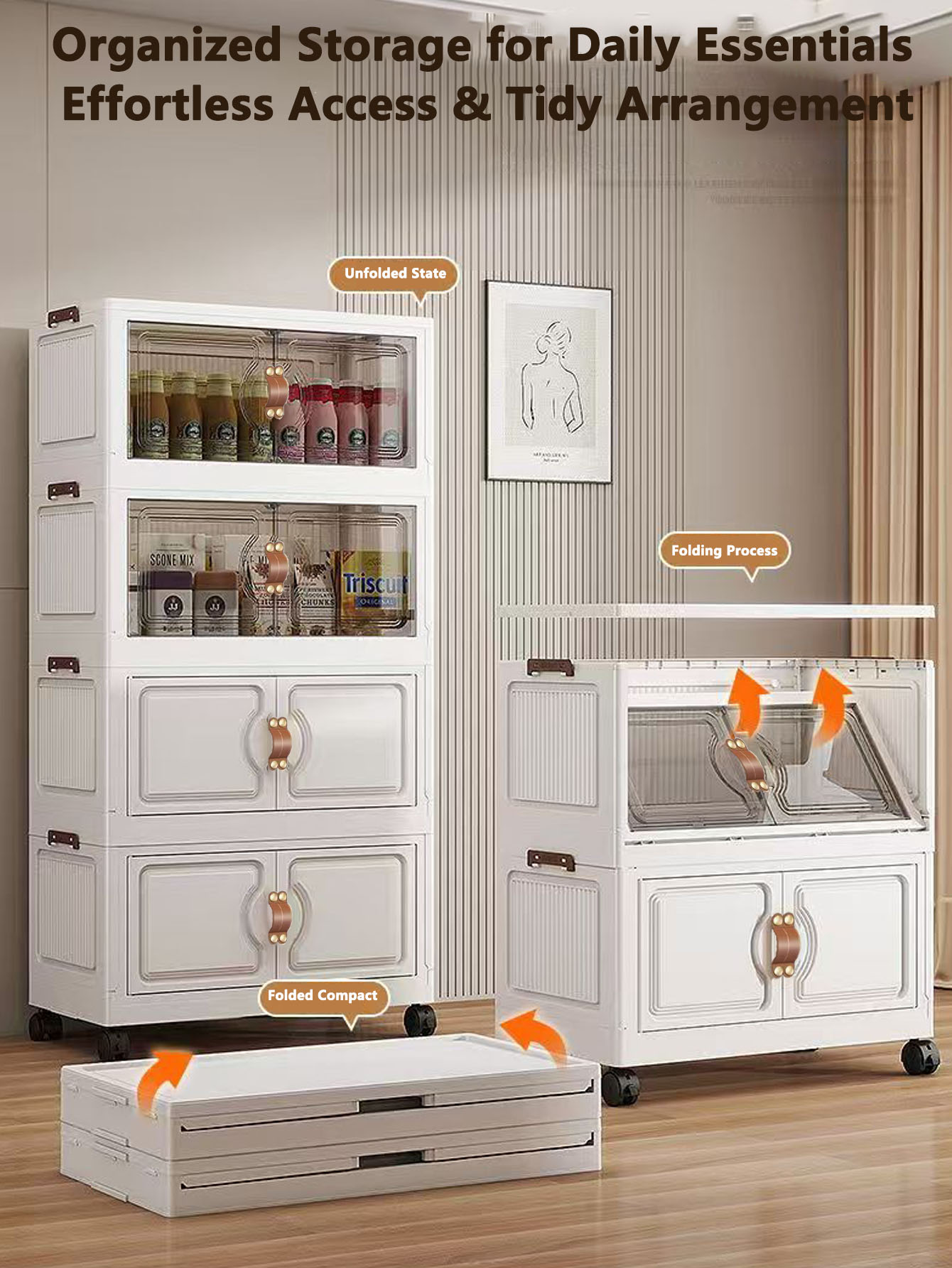 Foldable No-Installation Stora - Baby Clothing Wardrobe ulasan dan harga
