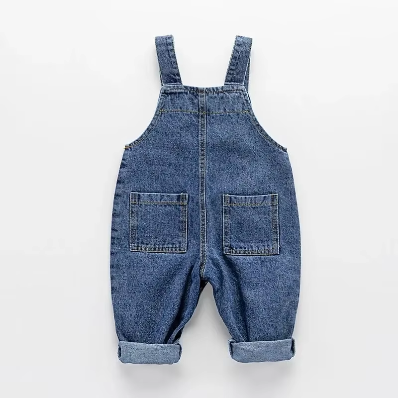 Spring and Autumn New Children - Baby Overall Denim ulasan dan harga