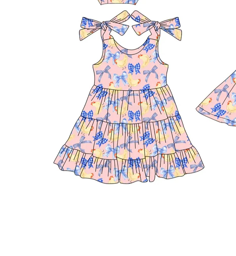 Summer Little Yellow Duck Bow  - Baby Clothing Yellow ulasan dan harga