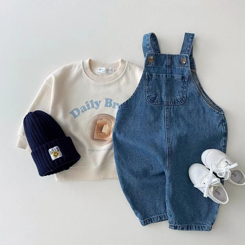 Infant Girl Strap Trousers Sol - Baby Overall Denim ulasan dan harga