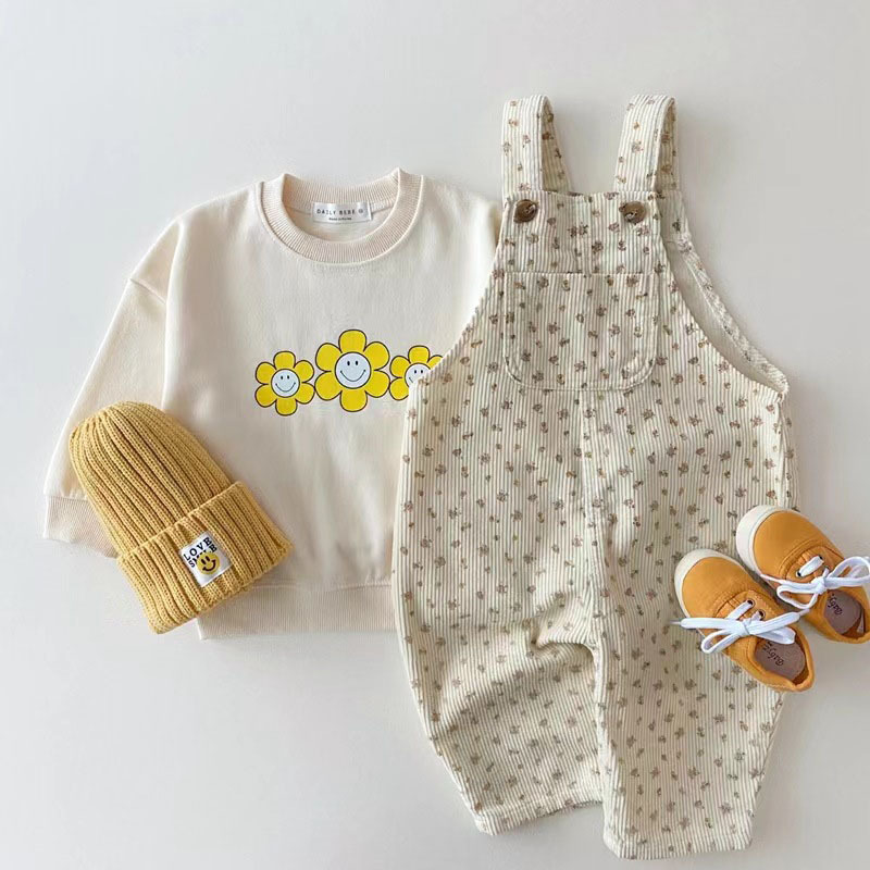 Infant Girl Strap Trousers Sol - Baby Overall Denim ulasan dan harga