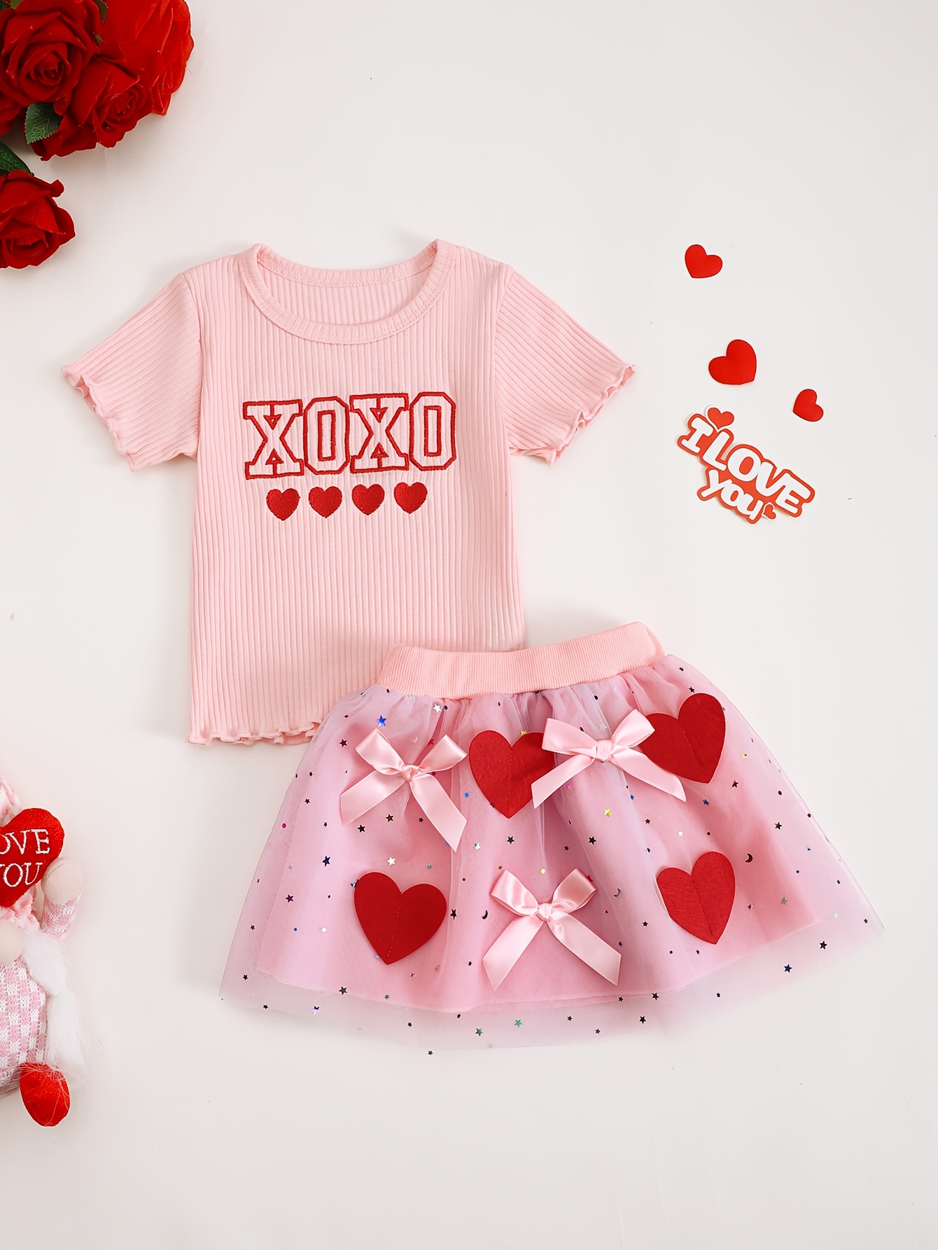 Baby Girl Summer XOXO Letter E - Xoxo Baby Clothing ulasan dan harga