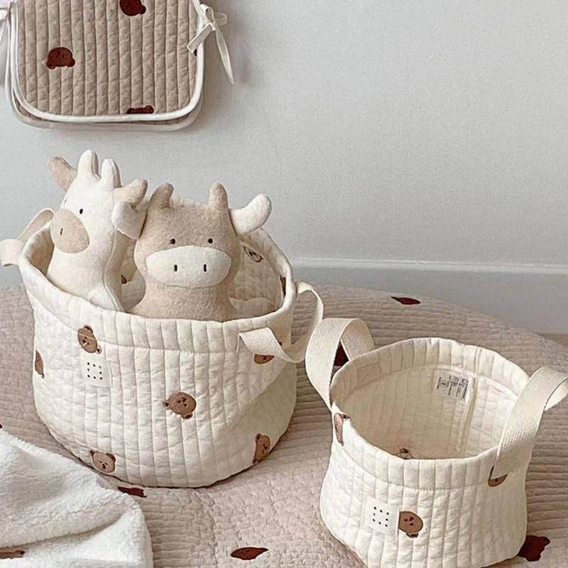 Cute Bear Embroidery Diaper Ba - Baby Clothing Embroidery ulasan dan harga