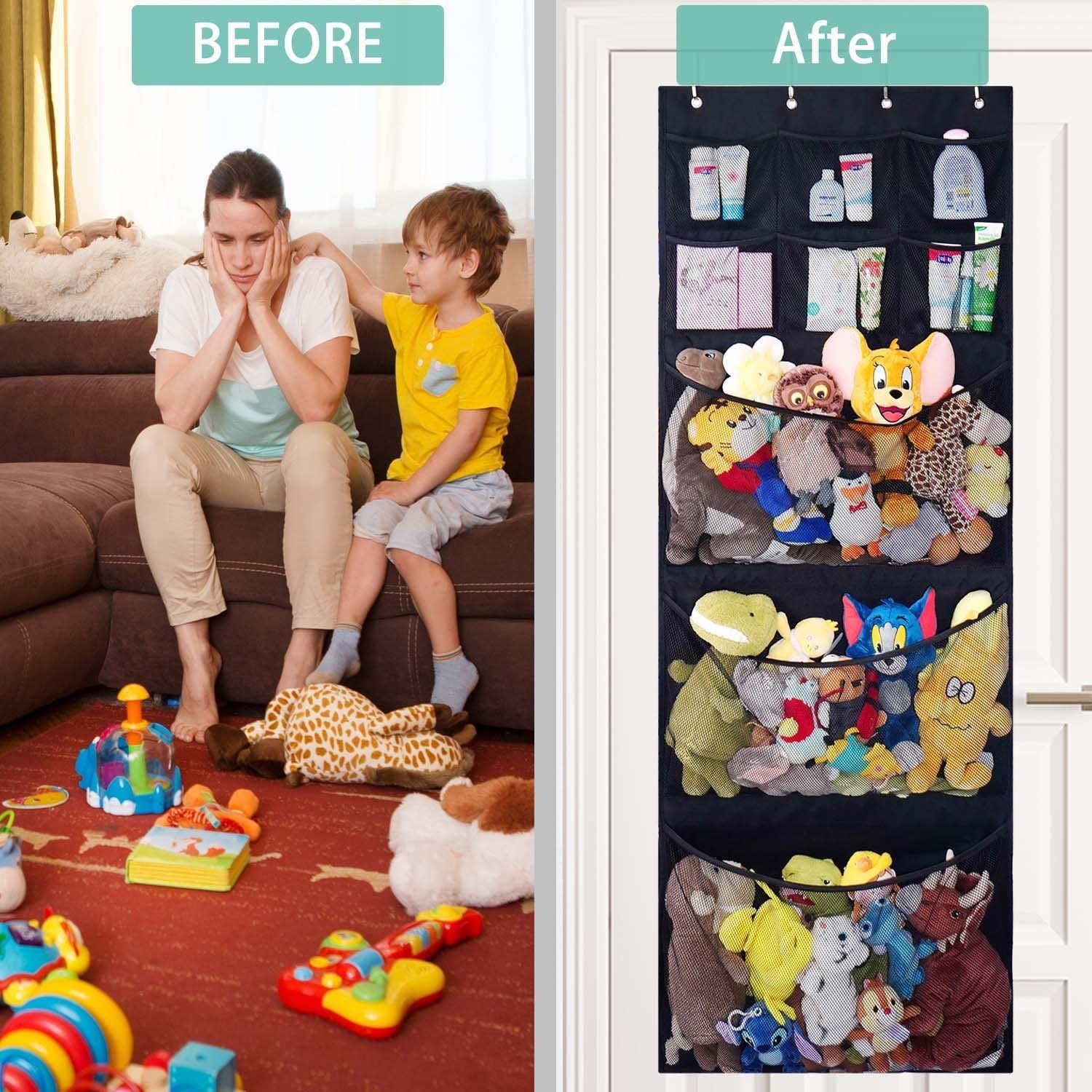 Storage Hanging Bag Over Door  - Baby Clothing Types ulasan dan harga