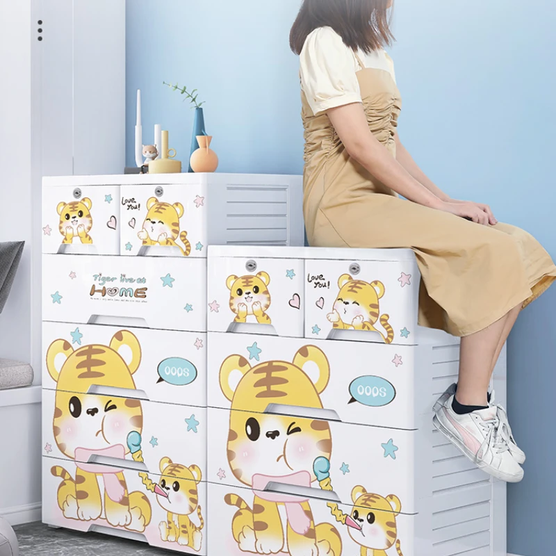 Drawer Storage Cabinet Living  - Baby Clothing Wardrobe ulasan dan harga