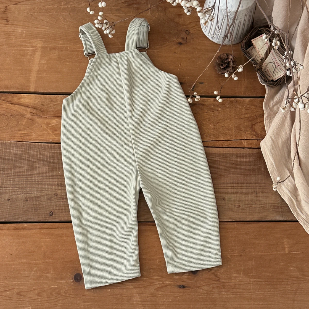 Korean-style Baby Boys Girls J - Baby Overall Denim ulasan dan harga