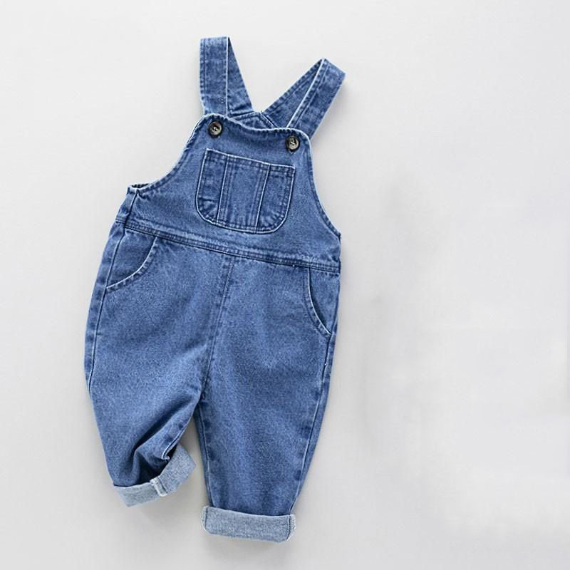 Baby Fashion Versatile Jeans O - Baby Overall Denim ulasan dan harga