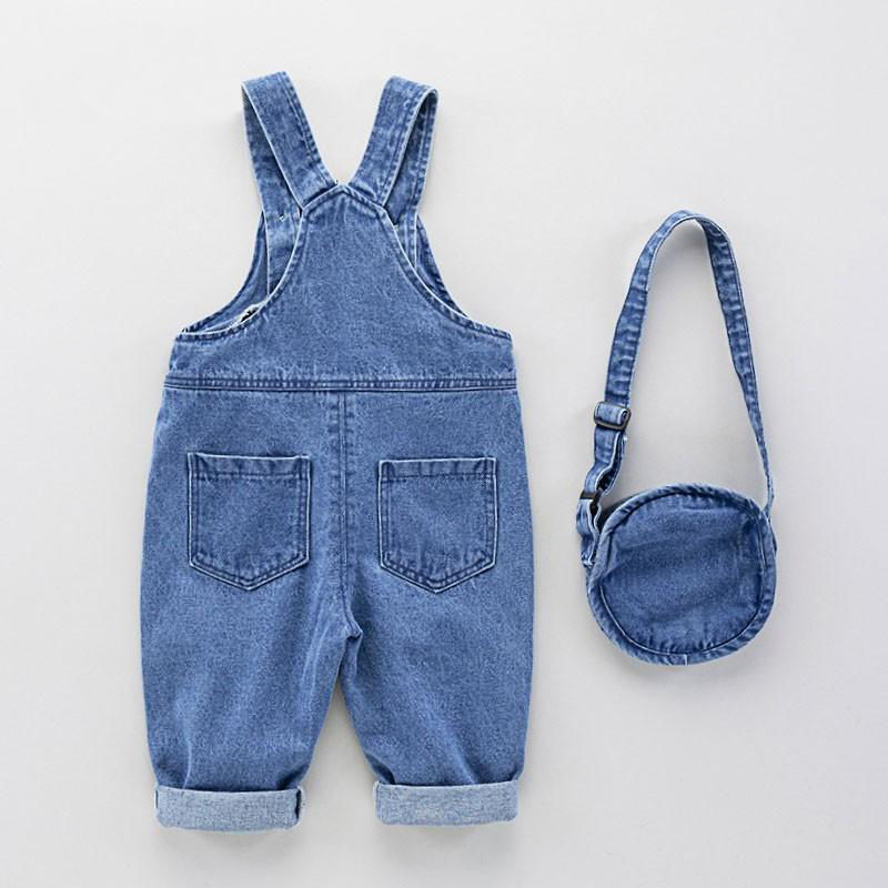 Baby Fashion Versatile Jeans O - Baby Overall Denim ulasan dan harga