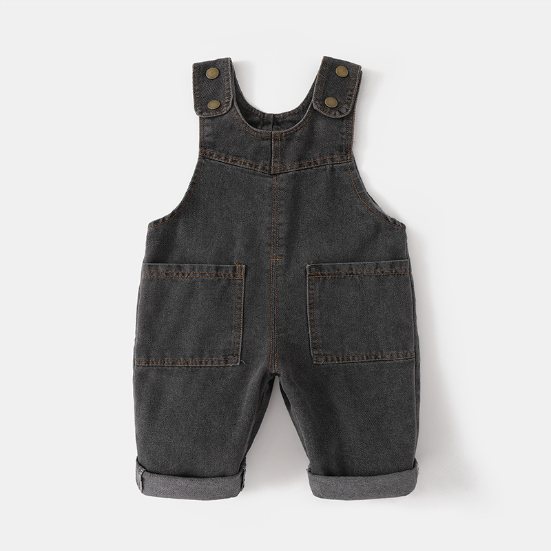 2026 New Korean Version Soft W - Baby Overall Denim ulasan dan harga