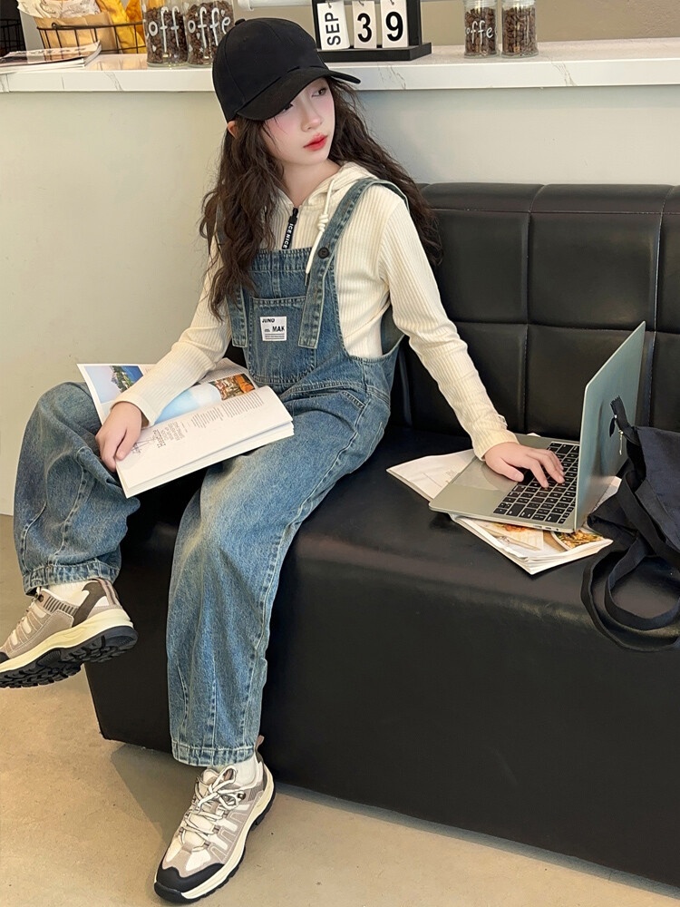 Spring Comfortable Baby Jumpsu - Baby Overall Denim ulasan dan harga