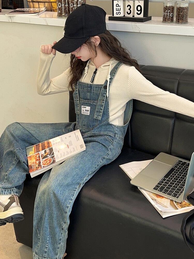 Spring Comfortable Baby Jumpsu - Baby Overall Denim ulasan dan harga